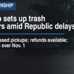Township sets up trash dumpsters amid Republic delays