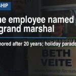 Longtime employee named parade grand marshal