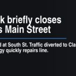 Gas leak briefly closes Bethel's Main Street
