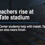 New bleachers rise at Bethel-Tate stadium