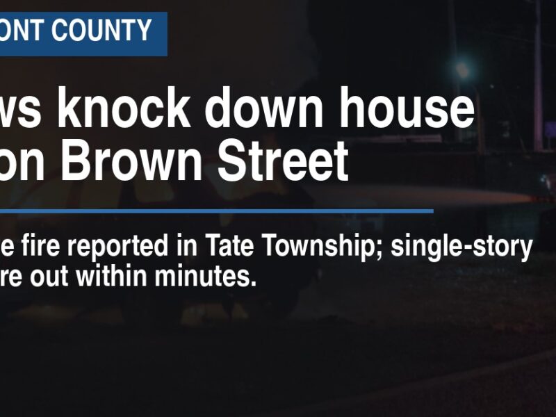 Crews knock down house fire on Brown Street