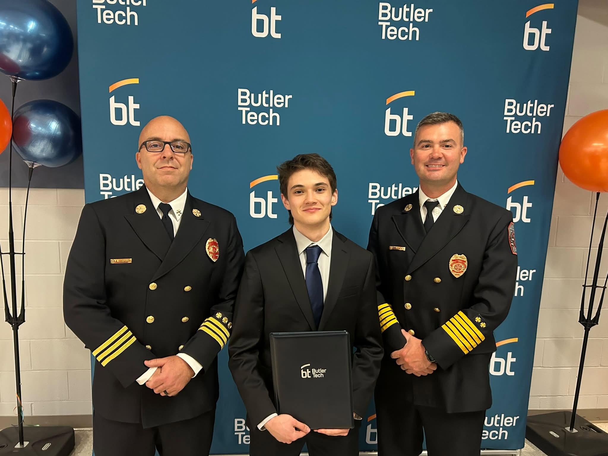 Cam Harrison graduates Butler Tech paramedic program