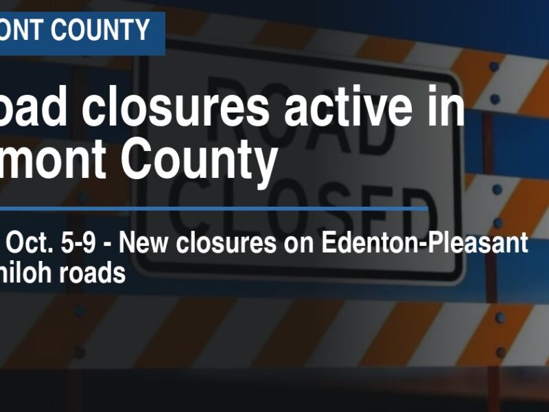 11 road closures active in Clermont County