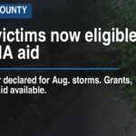 Storm victims now eligible for FEMA aid