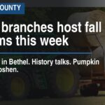 Library branches host fall programs this week