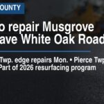 Crews to repair Musgrove Road, pave White Oak Road