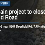 Watermain project to close Deerfield Road