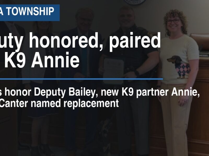 Deputy honored, paired with K9 Annie