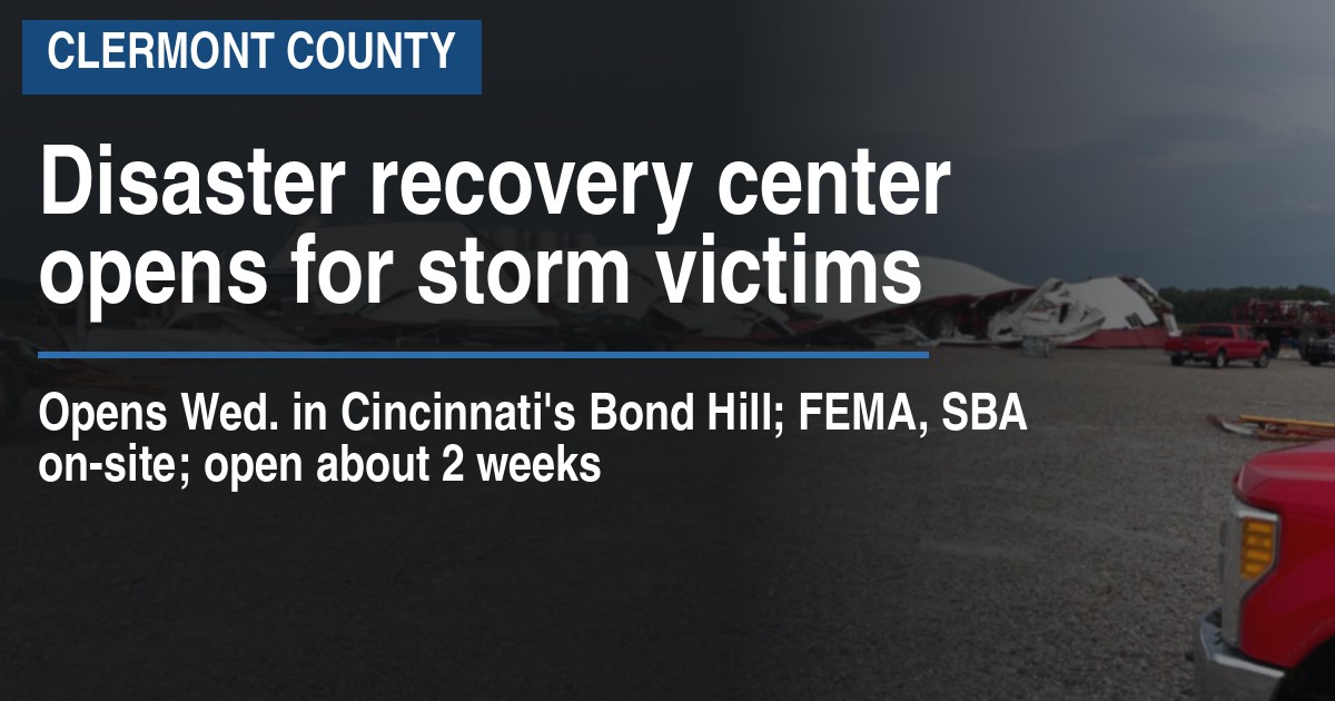 Disaster recovery center opens for storm victims
