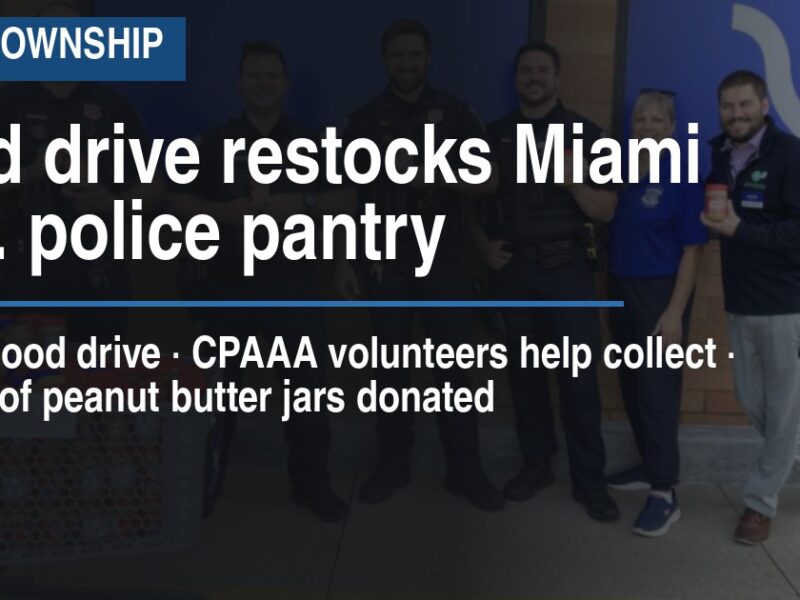 Food drive restocks Miami Twp. police pantry
