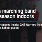 Goshen marching band closes season indoors