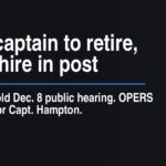 Police captain to retire, seek rehire in post