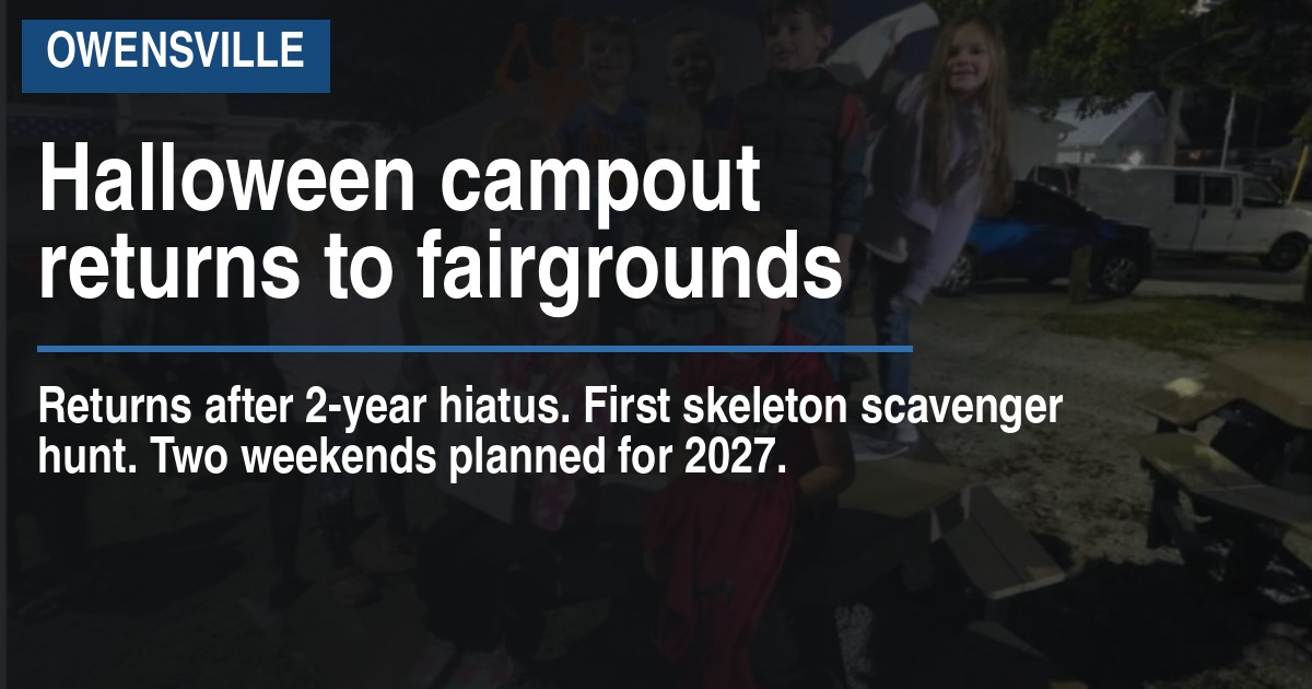 Halloween campout returns to fairgrounds