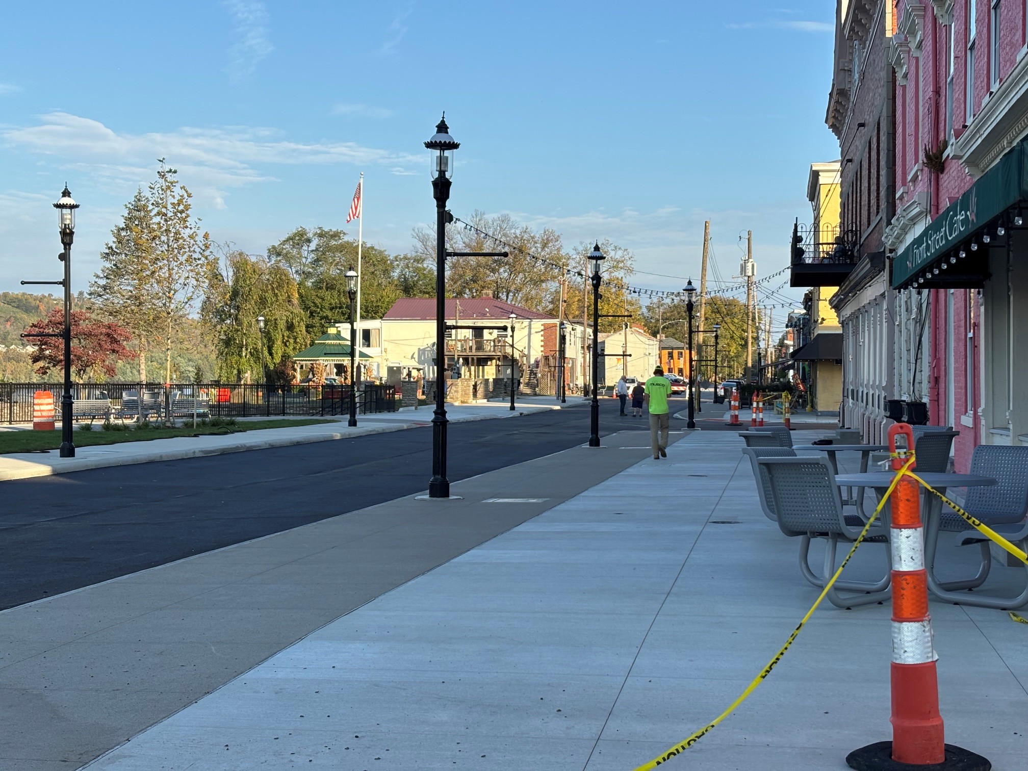 New Richmond's new Front Street streetscape