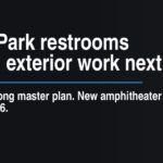 Nisbet Park restrooms reopen, exterior work next