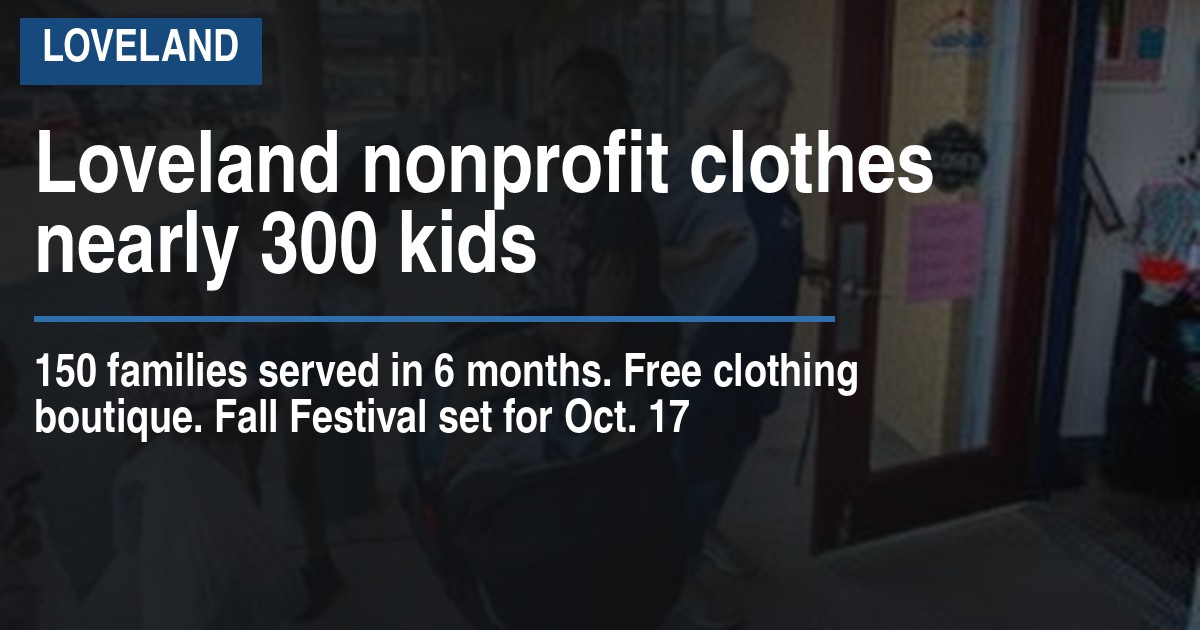 Loveland nonprofit clothes nearly 300 kids