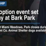 Dog adoption event set Saturday at Bark Park