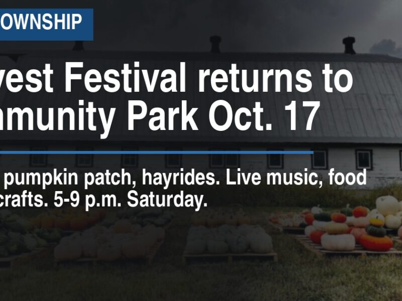 Harvest Festival returns to Community Park Oct. 17