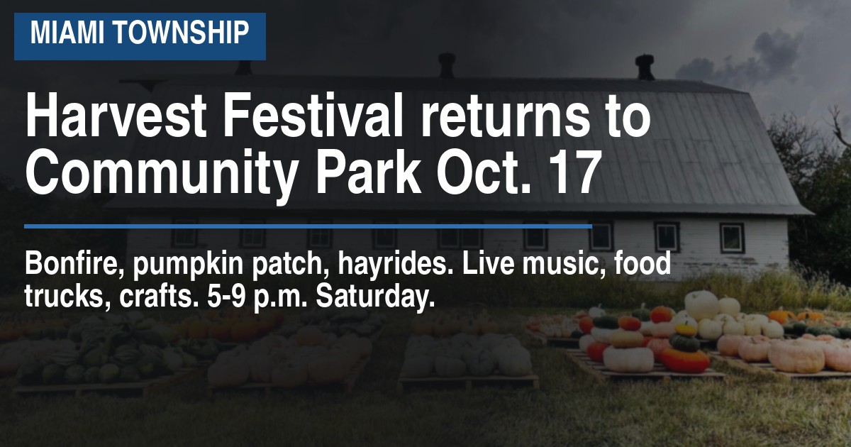 Harvest Festival returns to Community Park Oct. 17