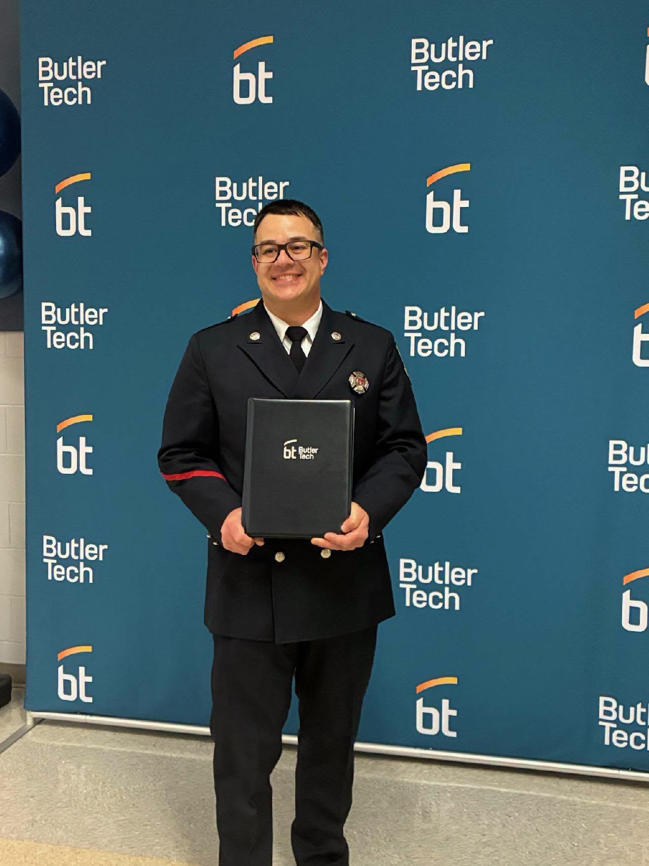 Miami Township firefighter graduates Butler Tech paramedic program