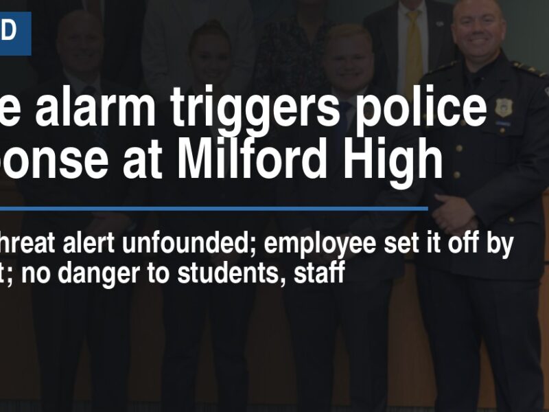 False alarm triggers police response at Milford High