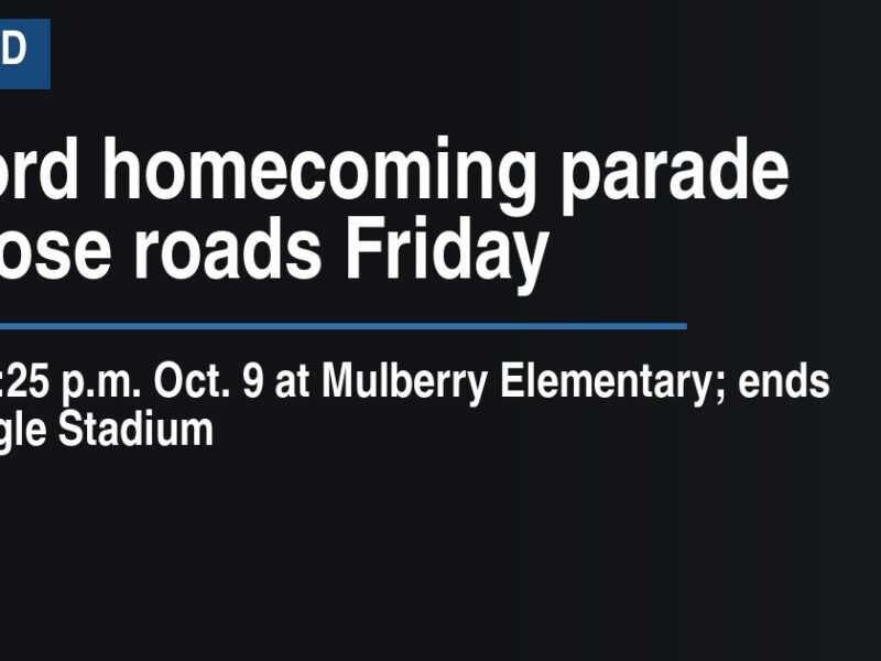 Milford homecoming parade to close roads Friday