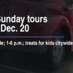 Santa Sunday tours Milford Dec. 20