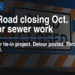 Taylor Road closing Oct. 19-23 for sewer work