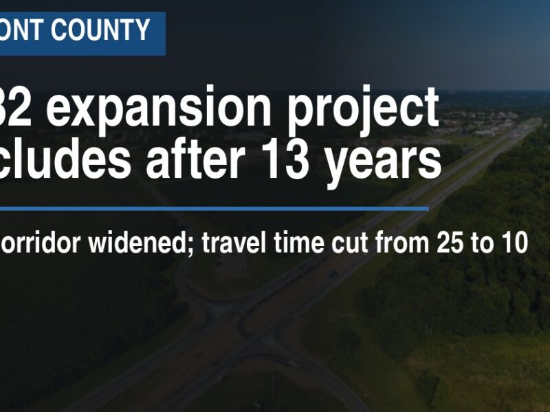 SR 32 expansion project concludes after 13 years
