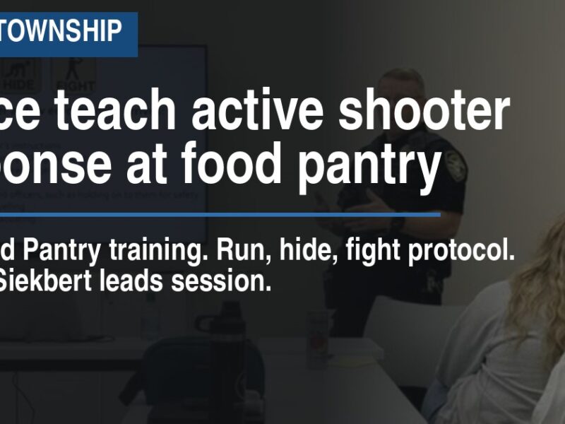 Police teach active shooter response at food pantry