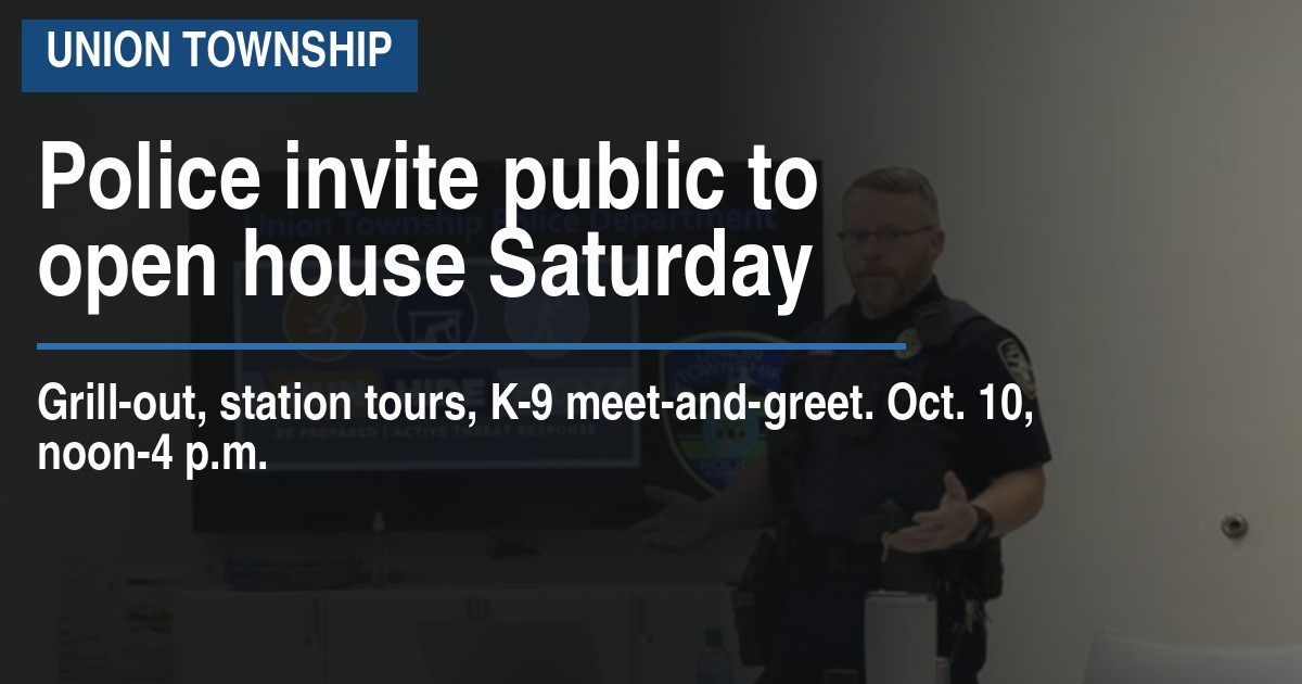 Police invite public to open house Saturday