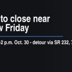U.S. 52 to close near Moscow Friday