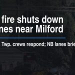 Vehicle fire shuts down I-275 lanes near Milford