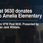 VFW Post 9630 donates $5,000 to Amelia Elementary