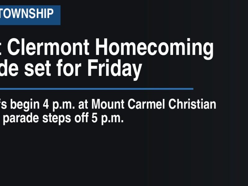 West Clermont Homecoming parade set for Friday